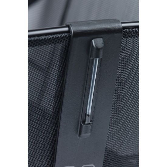 Basil Cento Tech Fiber Nordlicht MIK - Bicycle Basket - rear - solid black Basil Cento Tech Fiber Nordlicht MIK - Bicycle Basket - rear - solid black