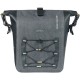 Basil Navigator Storm Medium, single pannier bag,MIK Hooks, 12-15L, black