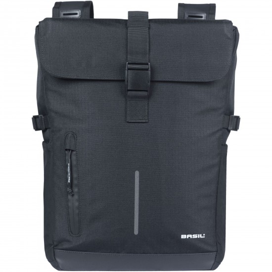 Basil Move Double Bicycle Bag 30L black