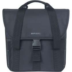Basil GO Single Bag 16L solid black