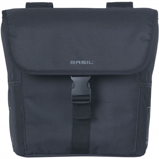 Basil GO Double Bag 32L solid black