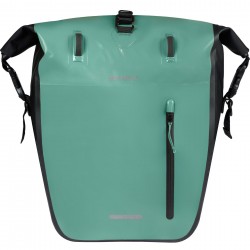 Basil Rivo Large Single Bag Tarpaulin MIK Hooks 25-31L silvergreen/black Basil Rivo Large Single Bag Tarpaulin MIK Hooks 25-31L silvergreen/black