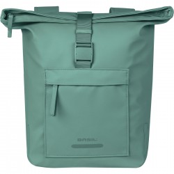 Basil Brooklyn Double Pannier Bag 41L silvergreen Basil Brooklyn Double Pannier Bag 41L silvergreen