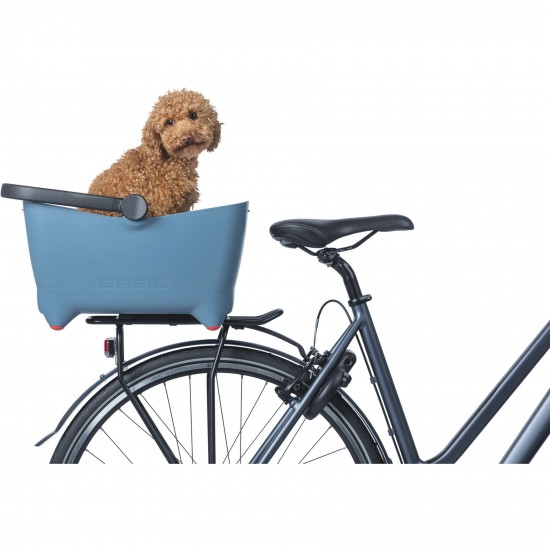 Basil Buddy Dog Bicycle Basket MIK faded denim Basil Buddy Dog Bicycle Basket MIK faded denim