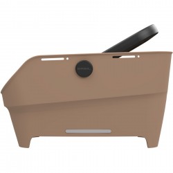 Basil Cento Neo Rear Bicycle Basket sand