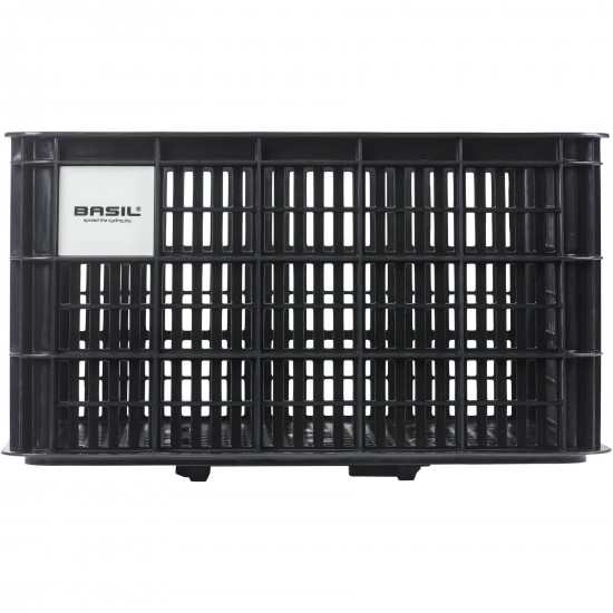 Basil Bicycle Crate MIK Large 40L Recycled synthetic black Basil Bicycle Crate MIK Large 40L Recycled synthetic black