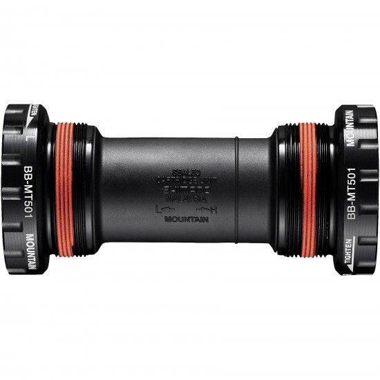 Shimano BB-MT501 outboard bearing bottom bracket set, English thread, 68 / 73 mm Shimano BB-MT501 outboard bearing bottom bracket set, English thread, 68 / 73 mm