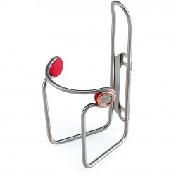 Elite Ciussi Inox bottle cage - tubular stainless steel Elite Ciussi Inox bottle cage - tubular stainless steel