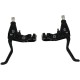Shimano BL-T4000 Alivio 2-finger brake levers for V-brakes - black with cables Shimano BL-T4000 Alivio 2-finger brake levers for V-brakes - black with cables