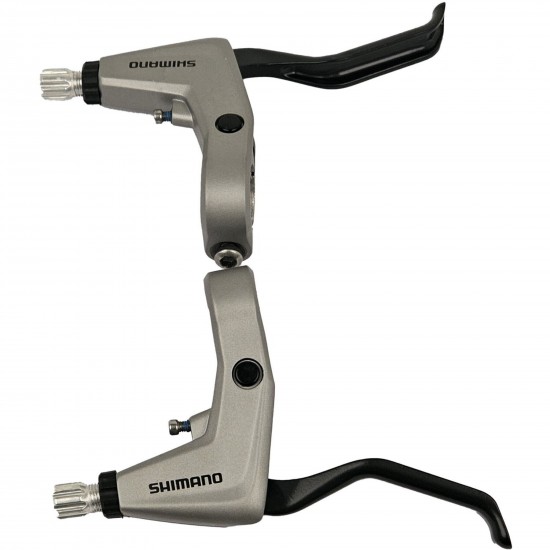 Shimano BL-T4000 Alivio 2-finger brake levers for V-brakes - silver