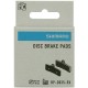 Shimano D03S-RX disc pads and spring, resin pad, steel back