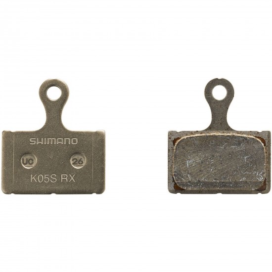 Shimano K05S-RX disc pads and spring, resin pad, steel back