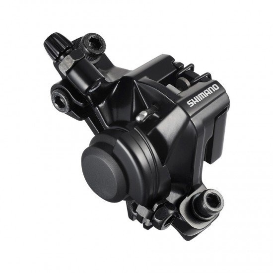 Shimano BR-M375 disc brake calliper, without adapter for front or rear, black Shimano BR-M375 disc brake calliper, without adapter for front or rear, black
