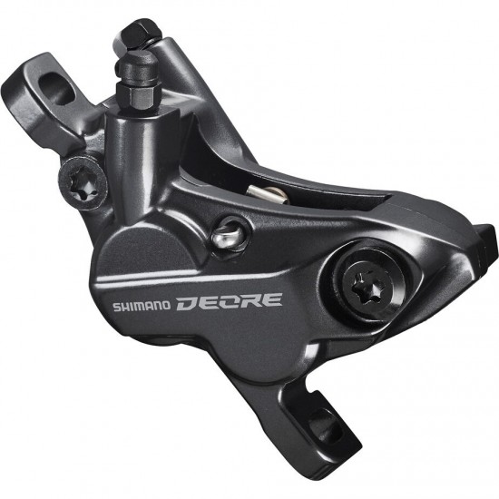 Shimano BR-M6120 Deore 4-pot calliper, post mount, without adapters, front or rear Shimano BR-M6120 Deore 4-pot calliper, post mount, without adapters, front or rear