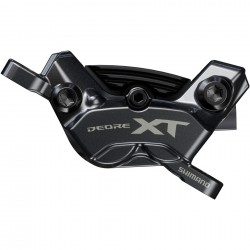 Shimano BR-M8220 XT 4 pot disc brake calliper, post mount, front or rear