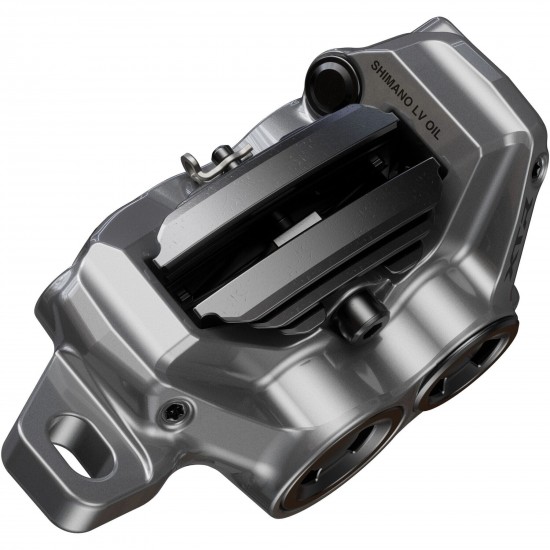 Shimano BR-M9220 XTR 4 pot disc brake calliper, post mount, front or rear