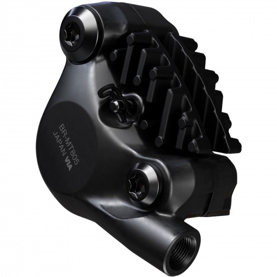 Shimano BR-MT805 2 pot disc brake calliper, flat mount, rear