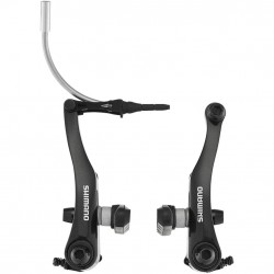 Shimano Sora grade R353 road flat bar V-brakes, front, black Shimano Sora grade R353 road flat bar V-brakes, front, black