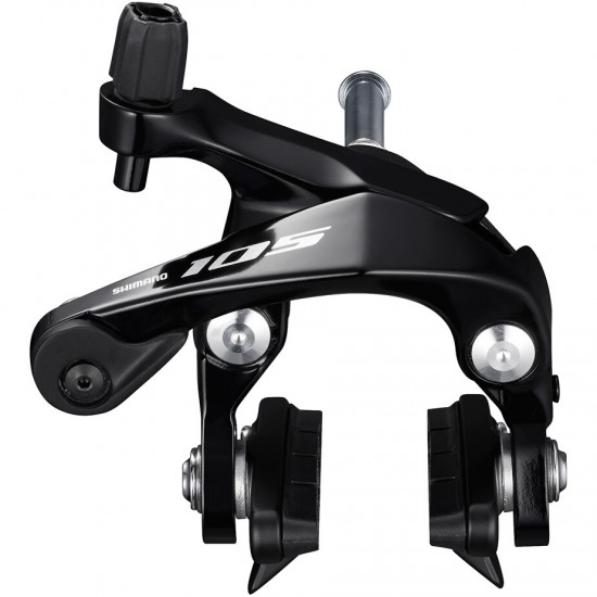 Shimano BR-R7000 105 brake callipers, 49 mm drop, black, front Shimano BR-R7000 105 brake callipers, 49 mm drop, black, front
