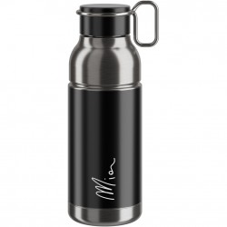 Elite Mia stainless steel bottle 650 ml black /silver Elite Mia stainless steel bottle 650 ml black /silver