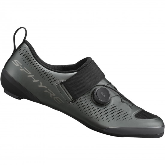 Shimano S-PHYRE TR9 (TR903) Shoes, Matt Gunmetal Shimano S-PHYRE TR9 (TR903) Shoes, Matt Gunmetal