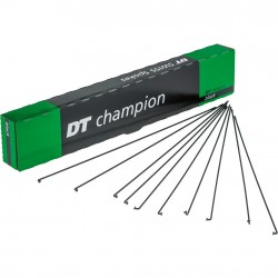 DT Swiss Champion black spokes 14g = 2mm box 100, 278 mm