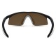 Madison D'Arcs Compact Matt Black Sunglasses 3 Lens Pack - Dark / Amber / Clear