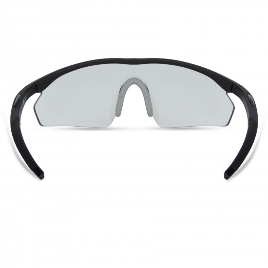 Madison Shields Matt Black Sunglasses - Clear Lens Madison Shields Matt Black Sunglasses - Clear Lens