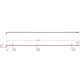DT Swiss Competition black spokes 14 / 15 g = 2 / 1.8 mm box 100, 270 mm DT Swiss Competition black spokes 14 / 15 g = 2 / 1.8 mm box 100, 270 mm