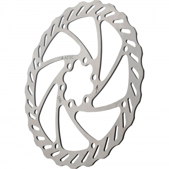 Aztec Core Stainless Steel 6 Bolt Disc Rotor - 160 mm Aztec Core Stainless Steel 6 Bolt Disc Rotor - 160 mm