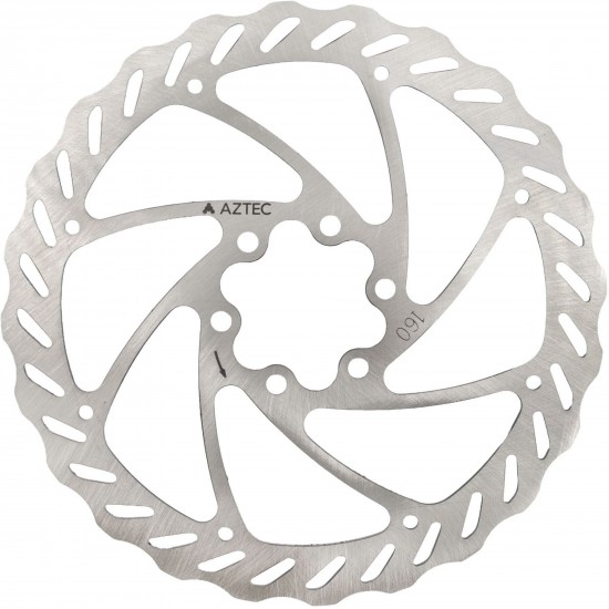 Aztec Core Stainless Steel 6 Bolt Disc Rotor - 160 mm Aztec Core Stainless Steel 6 Bolt Disc Rotor - 160 mm
