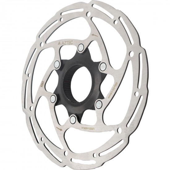 Aztec Core Stainless Steel Centre-Lock Disc Rotor - 160 mm Aztec Core Stainless Steel Centre-Lock Disc Rotor - 160 mm