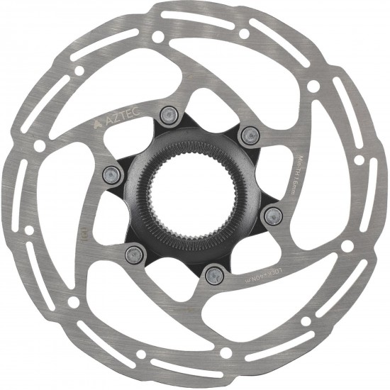 Aztec Core Stainless Steel Centre-Lock Disc Rotor - 160 mm Aztec Core Stainless Steel Centre-Lock Disc Rotor - 160 mm