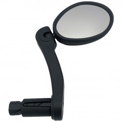 M Part Flat Bar Mirror, Internal Bar End Fitting