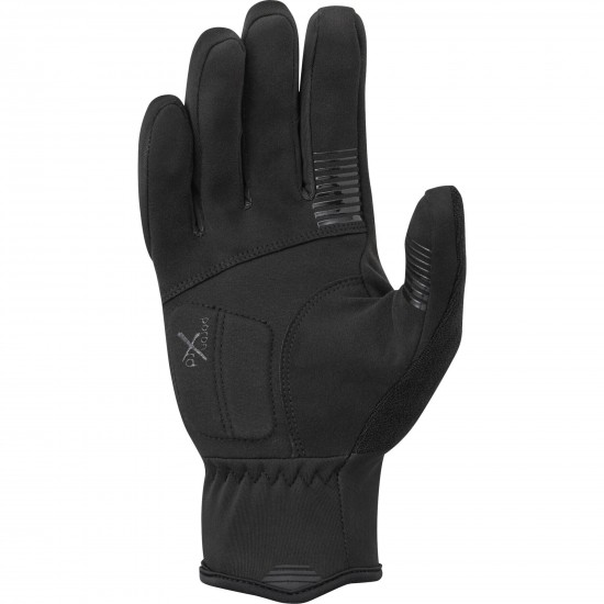 Shimano Unisex, Windflex Gloves, Black, Size M Shimano Unisex, Windflex Gloves, Black, Size M