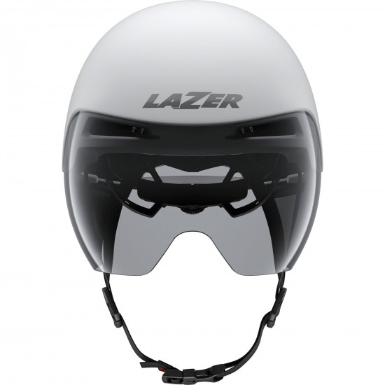 Lazer Victor KinetiCore Helmet, Matt White Silver, Medium