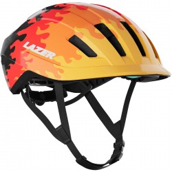 Lazer J1 KinetiCore Helmet, Flames, Uni-Youth Lazer J1 KinetiCore Helmet, Flames, Uni-Youth