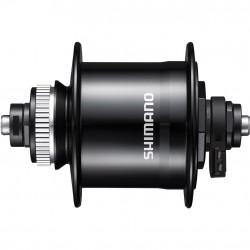 Shimano DH-UR700-3D Dynamo hub, 6v 3w, for Centre-Lock disc, 36h, 100 mm Q/R, black