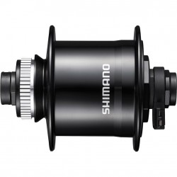 Shimano DH-UR705-3D Dynamo hub, 6v 3w, for Centre-Lock disc, 36h, 12x100 mm axle, black