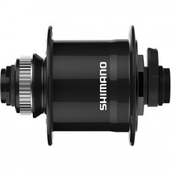 Shimano DH-UR708-3D Dynamo hub, 6v 3w, for Center Lock disc, 36h, 15x100 mm axle, black