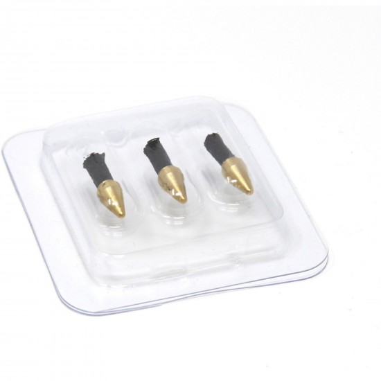 Dynaplug Soft Nose Tip plugs for use with road air system only, 3 plugs