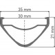 DT Swiss EX 511 SBWT disc-specific 28 hole Presta-drilled black - 27.5 inch DT Swiss EX 511 SBWT disc-specific 28 hole Presta-drilled black - 27.5 inch