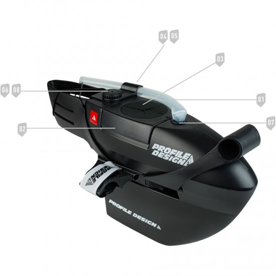 Profile Design FC Hydration System - Silicone Half Profile Design FC Hydration System - Silicone Half