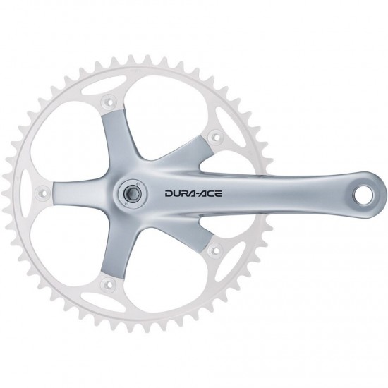 Shimano FC-7710 Dura-Ace Track crankset, without chainring, 165 mm Shimano FC-7710 Dura-Ace Track crankset, without chainring, 165 mm