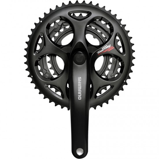 Shimano FC-A073 square taper triple chainset 7-/8-speed, 50 / 39 / 30T 165 mm w/o c/grd Shimano FC-A073 square taper triple chainset 7-/8-speed, 50 / 39 / 30T 165 mm w/o c/grd