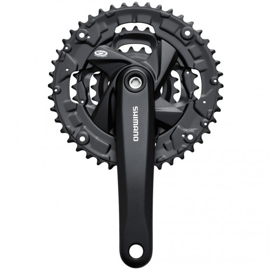 Shimano FC-M371 chainset without chainguard, square taper, 44 / 32 / 22T, 170 mm, black Shimano FC-M371 chainset without chainguard, square taper, 44 / 32 / 22T, 170 mm, black