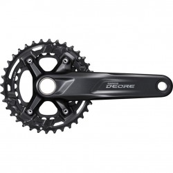 Shimano FC-M4100 Deore chainset, 10-speed, 48.8 mm chainline, 36/26T, 170 mm