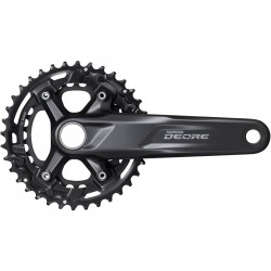 Shimano FC-M5100 Deore chainset, 11-speed, 48.8 mm chainline, 36/26T, 170 mm