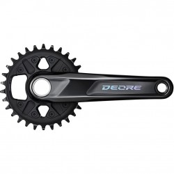 Shimano FC-M6100 Deore chainset, 12-speed, 52 mm chainline, 30T, 175 mm