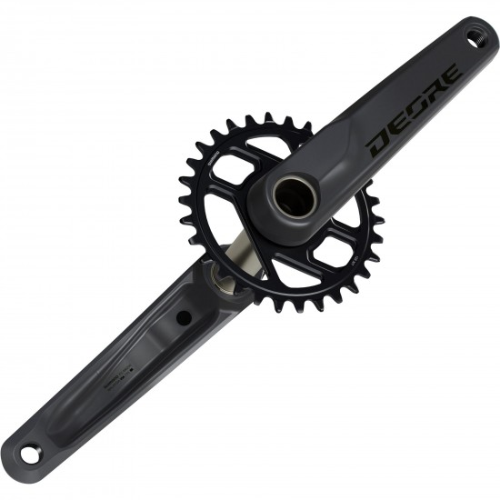 Shimano FC-M6200 Deore chainset, 12-speed, 165 mm, 55 mm chainline, 30T Shimano FC-M6200 Deore chainset, 12-speed, 165 mm, 55 mm chainline, 30T